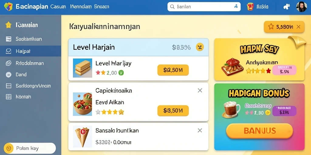 Fitur bonus yang menarik untuk meningkatkan peluang menang.