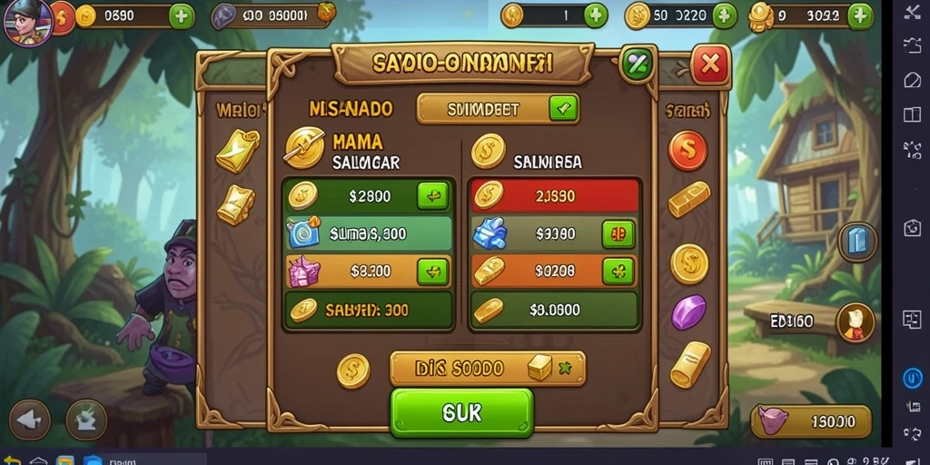 Screenshot menunjukkan bonus menarik yang ditawarkan.